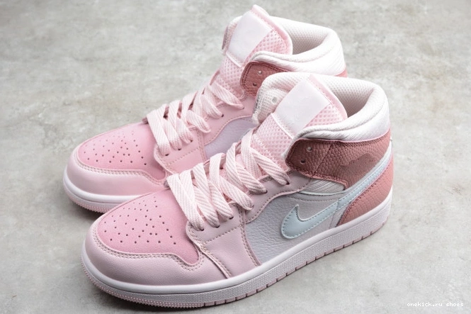Rep CW5379-600 Mid 1 Pink Digital Jordan Air 0703